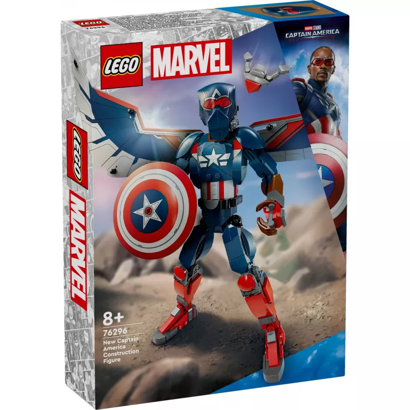LEGO MARVEL 76296 Uus Kapten Ameerika ehitusfiguur