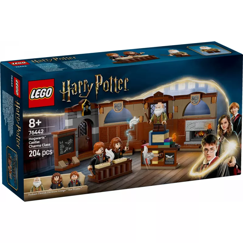 LEGO Harry Potter Sigatüüka lossi nõidustundide ehituskomplekt 76442 — 204 tk, 3 minifiguuri, vanusele 8+