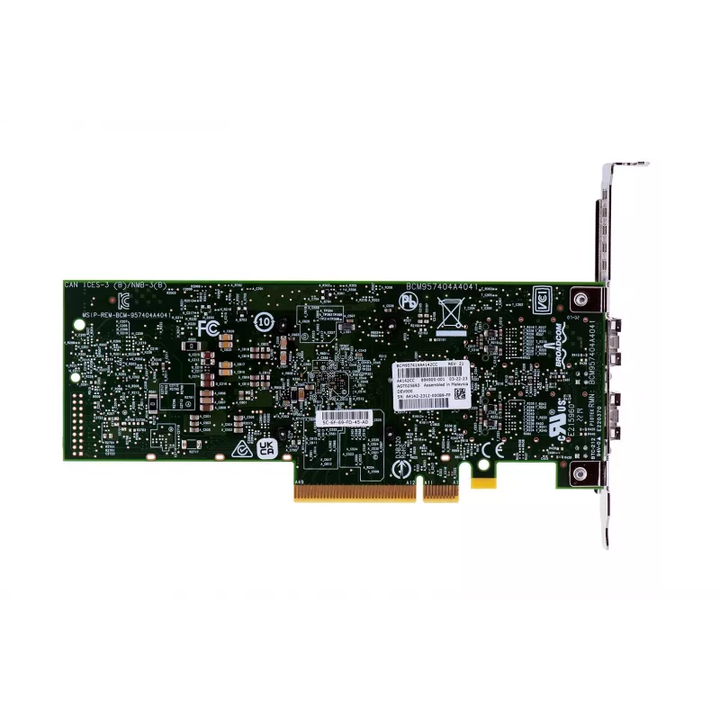 Võrguadapter BROADCOM BCM957414A4142CC sisemine PCI Express, juhtmega, 25000 Mbit/s