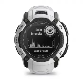 Garmin Instinct 2X Solar 2.79 cm (1.1) MIP 50 mm digitaalne 176 x 176 pikslit puuteekraan valge GPS (satelliit)