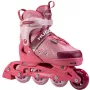 Inline-rulluisud HUDORA Mia 2.0, reguleeritav suurus 33–36, roosa