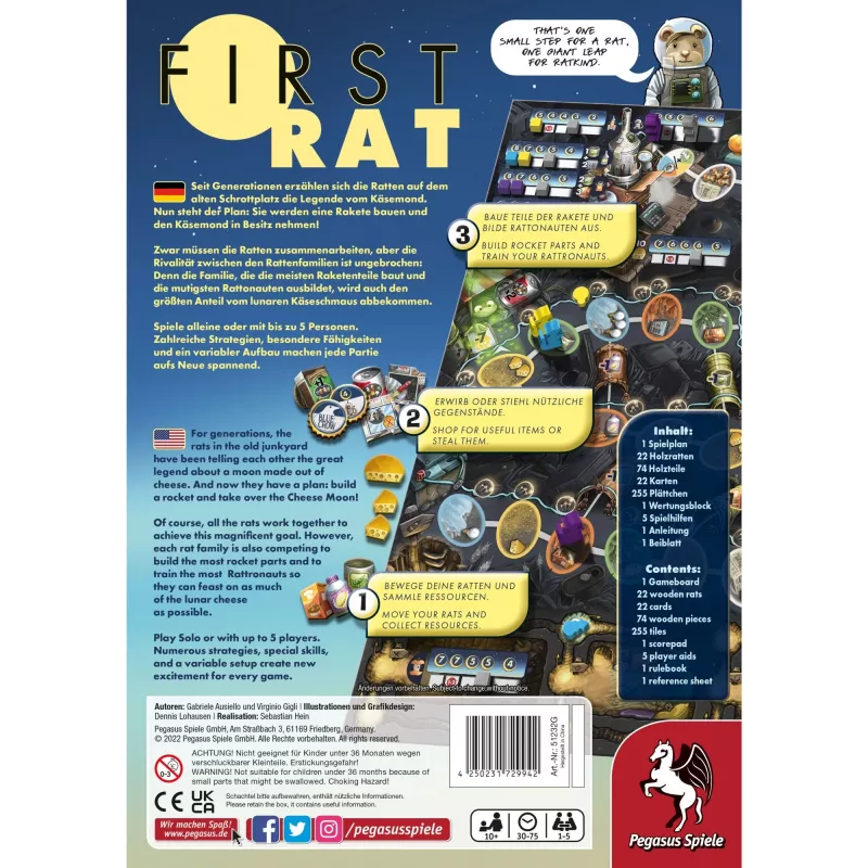 Pegasus Spiele 51232G lauamäng strateegia