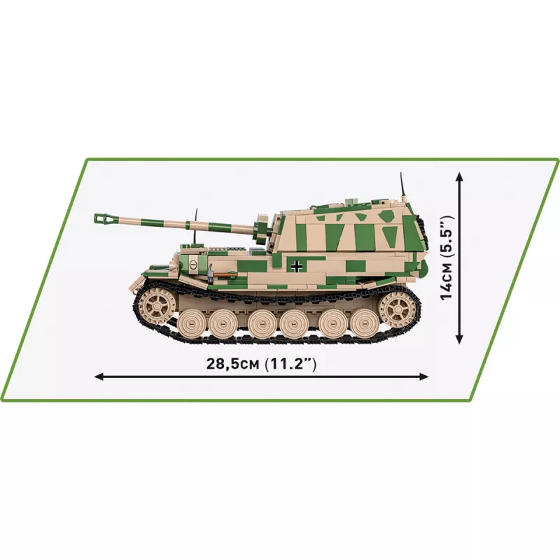 Cobi ajalooline kollektsioon II maailmasõda SD. Sõiduk. Ferdinand tank, Multi