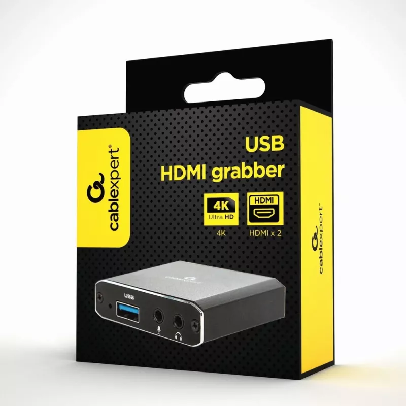 Gembird UHG-4K2-01 USB-graafikaadapter must
