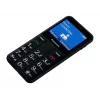 Vanematele mõeldud mobiiltelefon KX-TU155 must