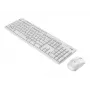 Logitech MK295 Silent – klaviatuuri-hiire komplekt – juhtmevaba – 2,4 GHz – itaalia – valkjas