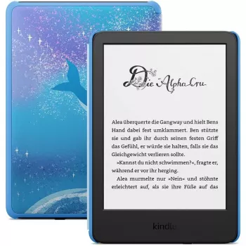 E-raamatulugeja Amazon Kindle Kids puutetundlik ekraan 16 GB Wi-Fi must sinine