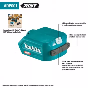 Makita ADP001G akulaadija