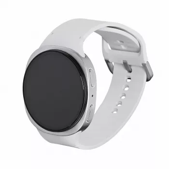 Nutikell Samsung Galaxy Watch 8 44 mm hõbedane, 1,5-tolline AMOLED 480x480, 5 ATM, GPS, 32 GB, 435 mAh