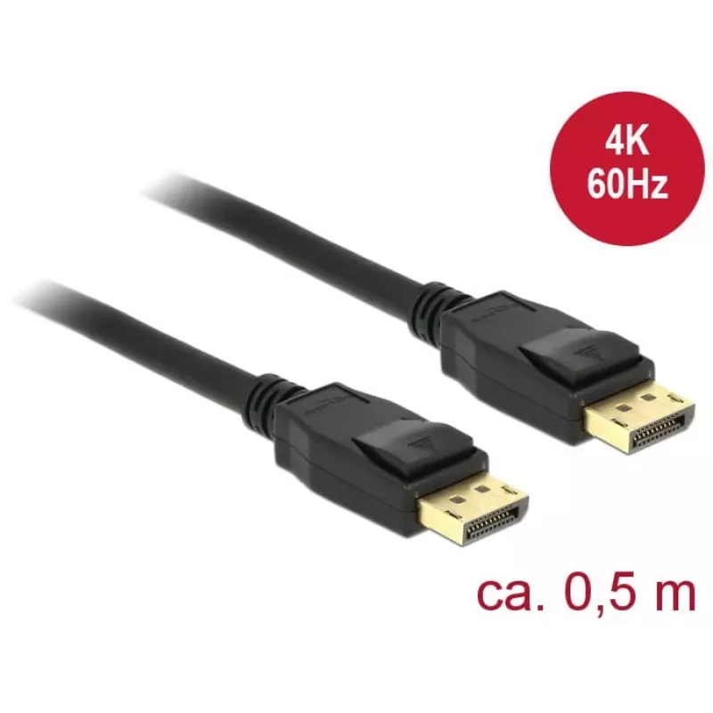 DisplayPort kaabel DeLOCK 85506 0,5 m Must