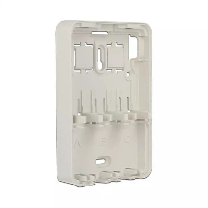 Harukarp DELOCK 86262 seinale paigaldatav ühenduskarp, 82×120×31 mm, valge