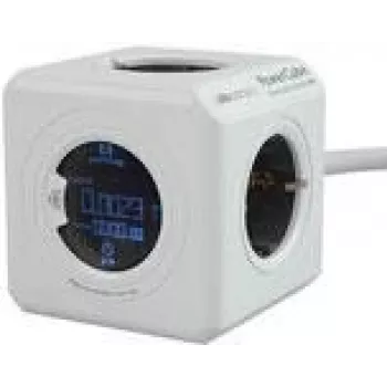 PowerCube Extended Allocacoc 8910/DEEXMO pikendusjuhe kaabli ja digitaalse ekraaniga