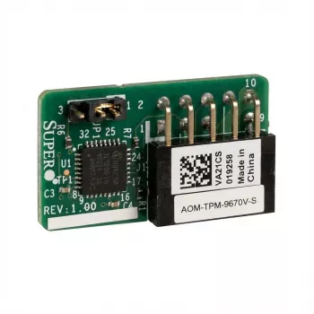 Supermicro AOM-TPM-9670V-S-O usaldusväärne platvormimoodul (TPM) SPI 2.0