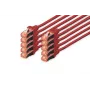 Võrgukaabel Digitus CAT 6 S/FTP RJ-45 1m Punane