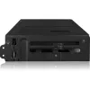 Kettaseade Icy Dock MB902SPR-B R1 Must 2,5-tolline SATA
