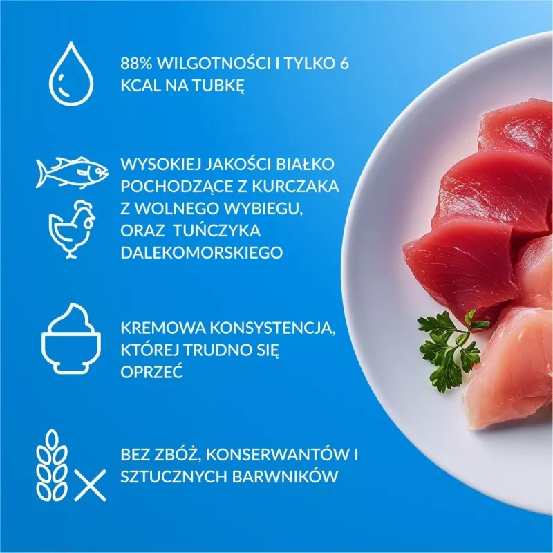 INABA Churu Tuna maiused kassidele, 80 x 14 g