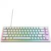 CHERRY K5V2 Compact klaviatuur Gaming USB QWERTY English Valge 67 klahvi RGB LED