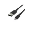 BELKIN PVC USB KAABEL USB-A - LIGHTNING, 1M, MUST
