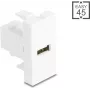 USB 2.0 Type-A to Type-B kaabliadapter, DELOCK 90907, Easy 45 Module