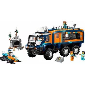 LEGO City Arctic Explorer Truck 60471 — 1064-osaline mängukomplekt 4 minifiguuriga, mobiilne labor, vanusele 8+