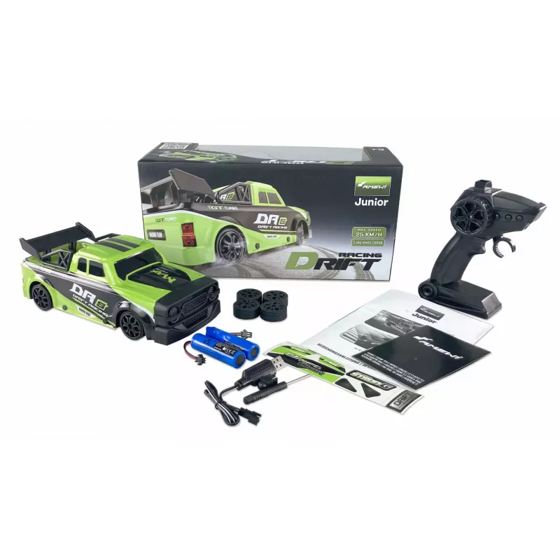 Maanteel võidusõiduauto Amewi 21101 elektrimootor 1:18 1200 mAh