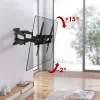 TV seinakinnitus MACLEAN MC-781 ekraanidele 66–177,8 cm (26–70 tolli), kaldenurk -12–2°, VESA 100x100–400x400, max koormus 45 kg, must