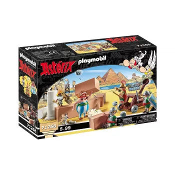 Playmobil 71268 Asterix: Edifis ja paleelahing roomlaste töötava katapuldiga kollektsioon mängufiguurid lõbus fantaasiarikas rollimäng