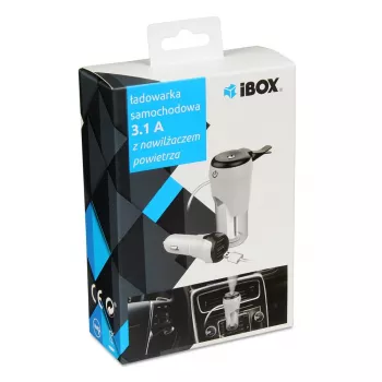 iBox ICCH-01 Auto USB-laadija koos õhuniisuti ja aroomidifuusoriga
