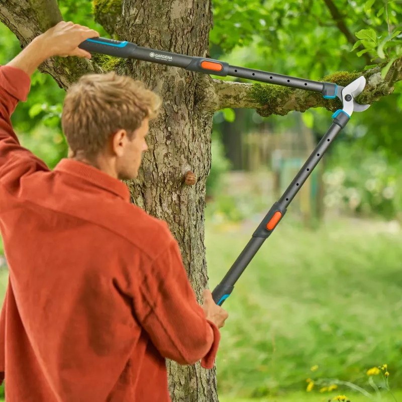 Gardena oksakäärid TeleCut Pro L Hall/türkiissinine 65–90 cm (12041-88)