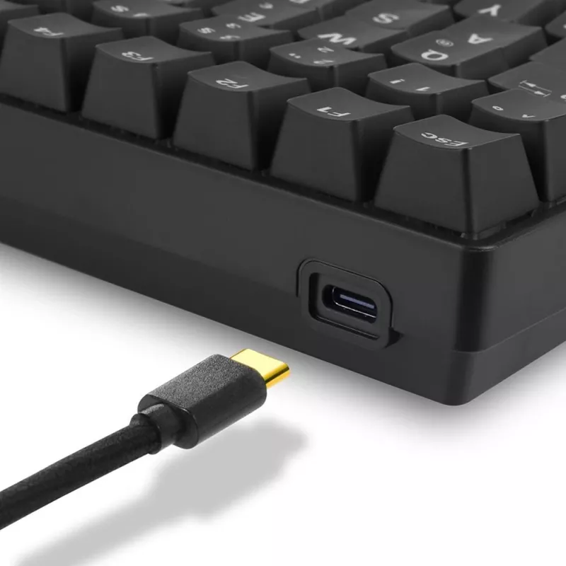 Sharkoon SKILLER SGK50 S3 klaviatuur Gaming USB QWERTZ Saksa Must