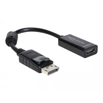 Video kaabliadapter DeLOCK 61849 0.125m DisplayPort to HDMI