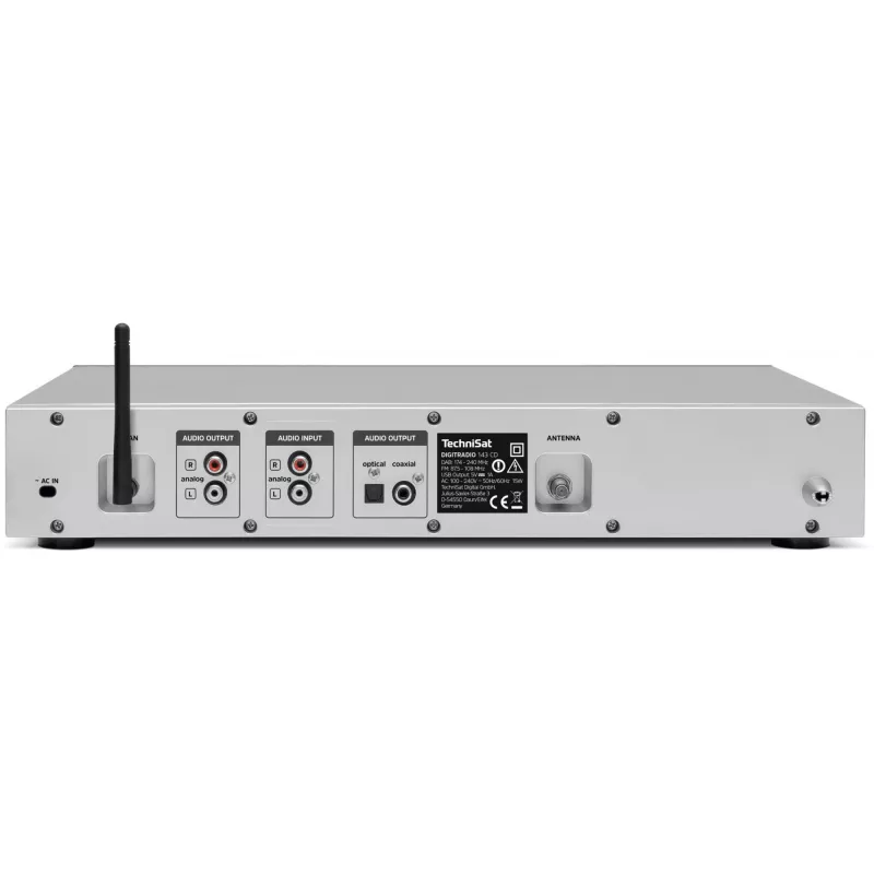 TechniSat | Raadioadapter | Digitradio 143 CD | USB-ühenduvus