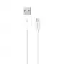 USB-kaabel SAVIO CL-124 USB 2.0, USB A pistik Micro-USB B-le, 2 m, valge