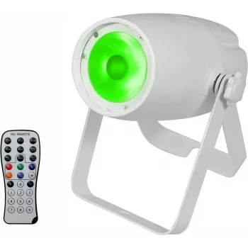 EUROLITE PST-10 QCL 10W RGBW LED-prožektor — kompaktne lava-/stuudiovalgusti täisvärviväljundiga