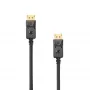 DisplayPort-kaabel White Shark MAMBA 2m — 4K 60Hz, 2.0-ga ühilduv