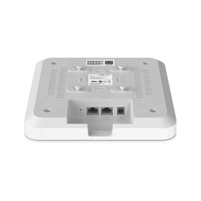 Traadita pääsupunkt Reyee RG-RAP2200(E) — kaheribaline 2,4/5 GHz, 1267 Mbit/s, PoE, valge