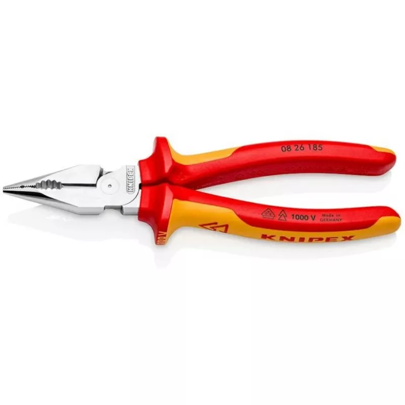 Peenikeste lõugadega tangid Knipex 08 26 185 Lõikepikkus 1,3 cm
