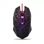 Esperanza MX211 LIGHTNING - Hiir - USB - Hiiri - Optiline - 6 nuppu - Must