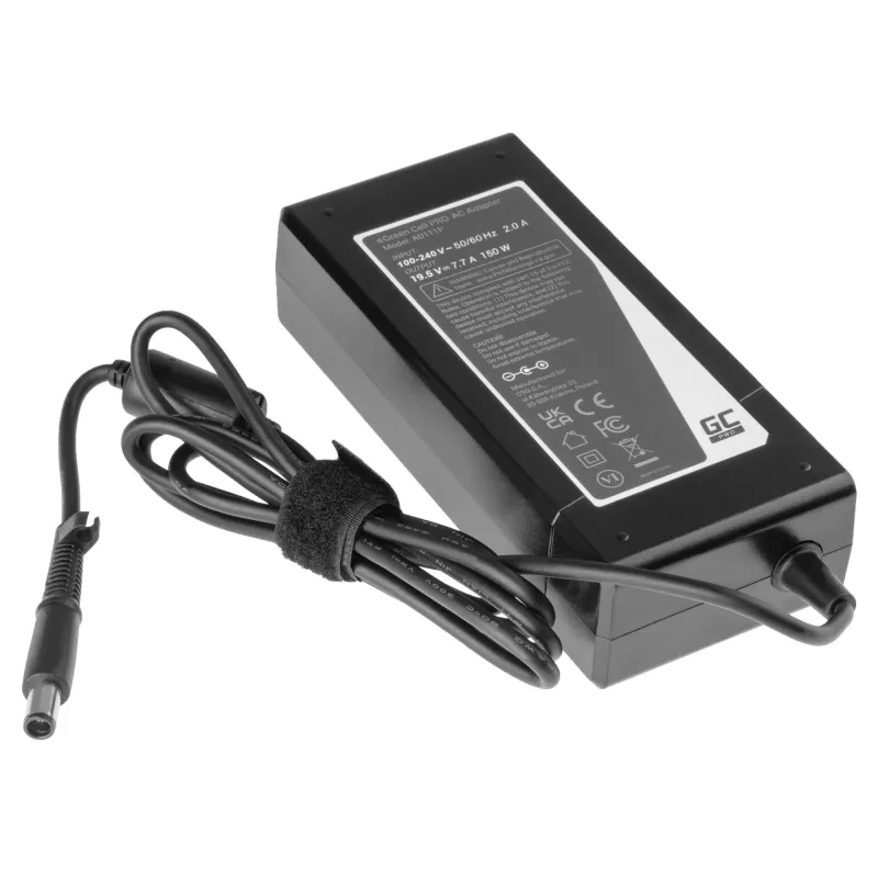 Toiteadapter roheline Cell AD111P 150W 19.5V 7.7A Universaalne sülearvuti adapter Must