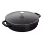 Saute Pan ZWILLING STAUB BRAISERS Ümmargune 28 cm, must, põhja Ø 22,2 cm