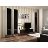 Cama TV-alus VIGO 140 30/140/40 valge/must läikiv