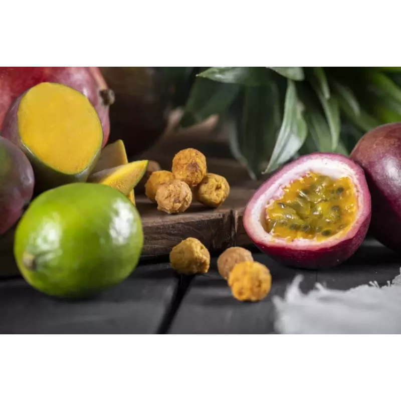 Eco fresh foods Kuivatatud ananassi-mango-laimipallid 100 g