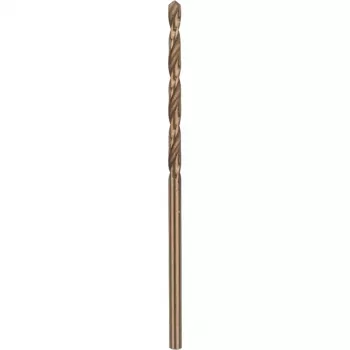 Bosch 2 608 585 875 PRO Stainless Steel HSS-Co spiraalpuurid, Ø 2,5 mm, tööpikkus 30 mm, silindriline vars, 10 tk