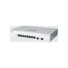 Hallatav L2 Gigabit Ethernet lüliti Cisco CBS220-8T-E-2G — 8x RJ-45 10/100/1000, 2x SFP, 1U, 20 Gbit/s, 8192 MAC