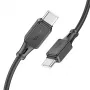USB USB-C kuni USB-C kaabel HOCO 1 m, silikoonümbrisega, 60W toiteedastus