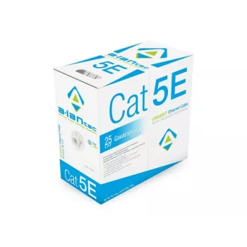 Võrgukaabel Alantec KIU5LINKA305 U/UTP Cat5e 305 m Valge