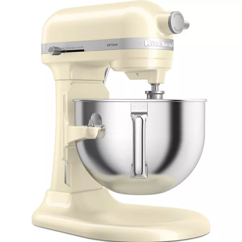 KitchenAid 5KSM60SPXEAC lauamikser 375 W kreem, hall, roostevaba teras