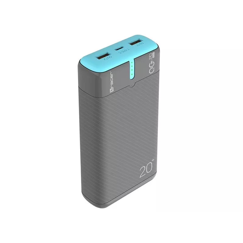 Tracer EnerGen 20000 mAh Must, Sinine