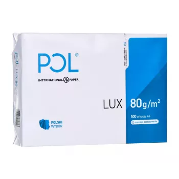 Kontorikoopiapaber POLLUX (A4; 80g/m2; 500 lehte; valge, matt)