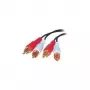 Cable HiFi Audio RCA 2-way (St)/(St) 2,5m *shiverpeaks basic* (BS40504)